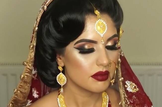 Bridal makeup