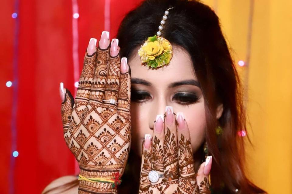 Bridal makeup