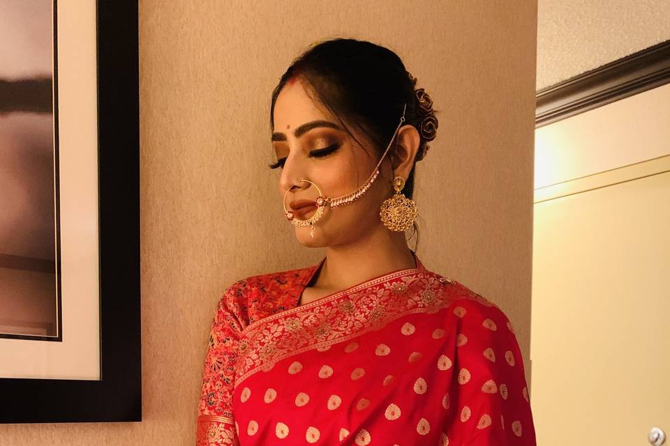 Bridal makeup