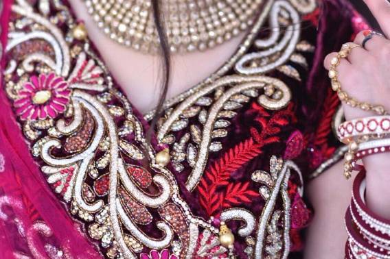 Bridal makeup