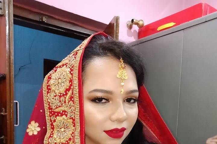 Bridal makeup