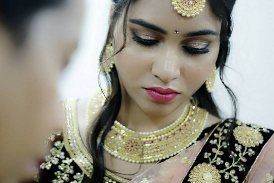 Bridal makeup