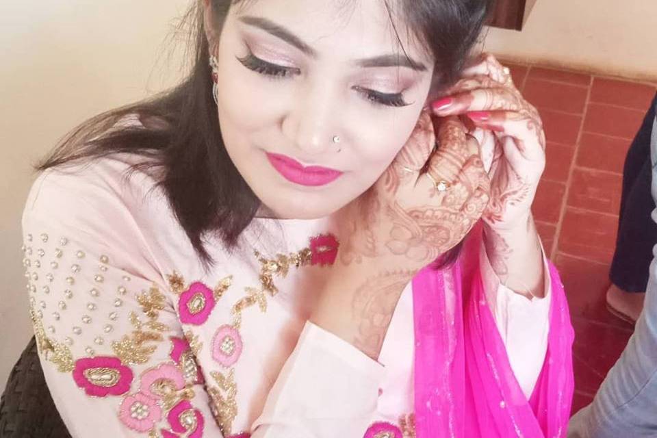 Bridal makeup