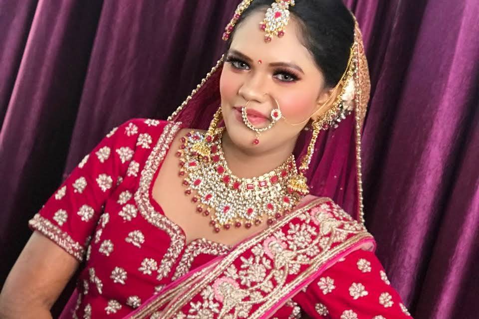 Bridal makeup