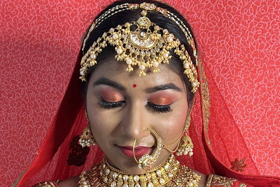 Bridal makeup