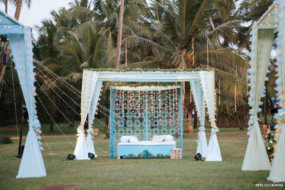 Mehendi Backdrop