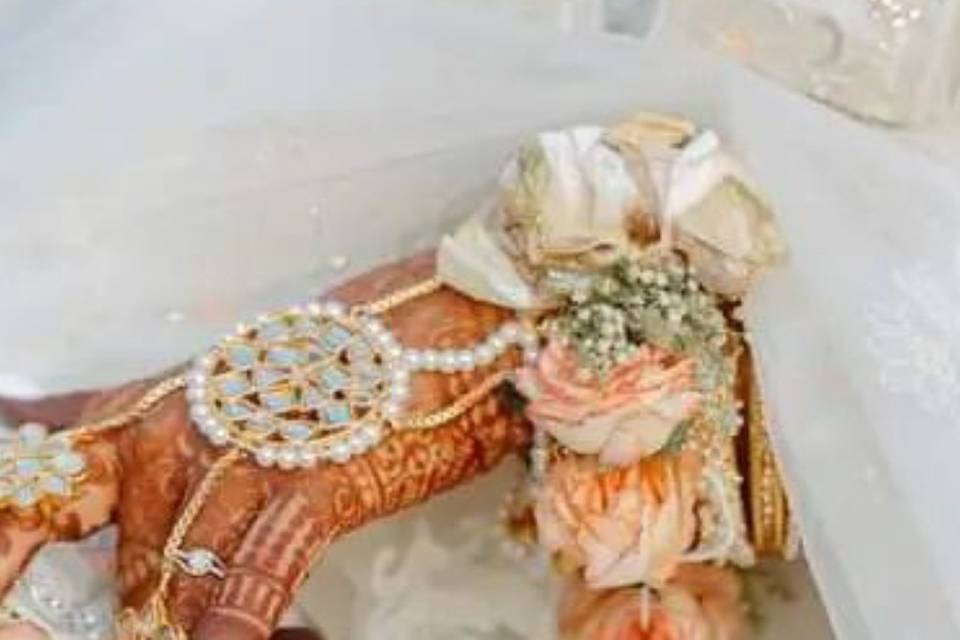 3D bridal mehndi