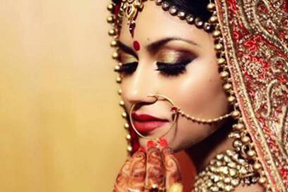 Bridal makeup