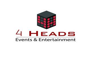 4 Heads Events & Entertainment Logo
