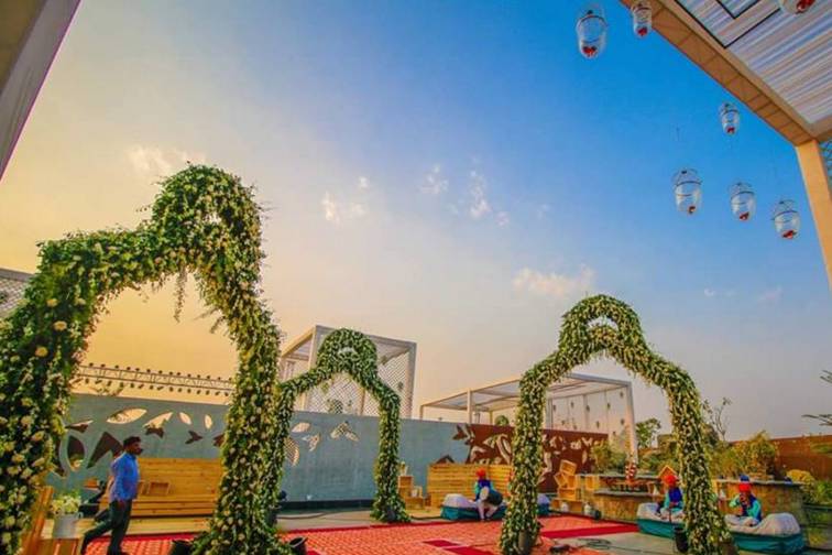 Decoration of weddings