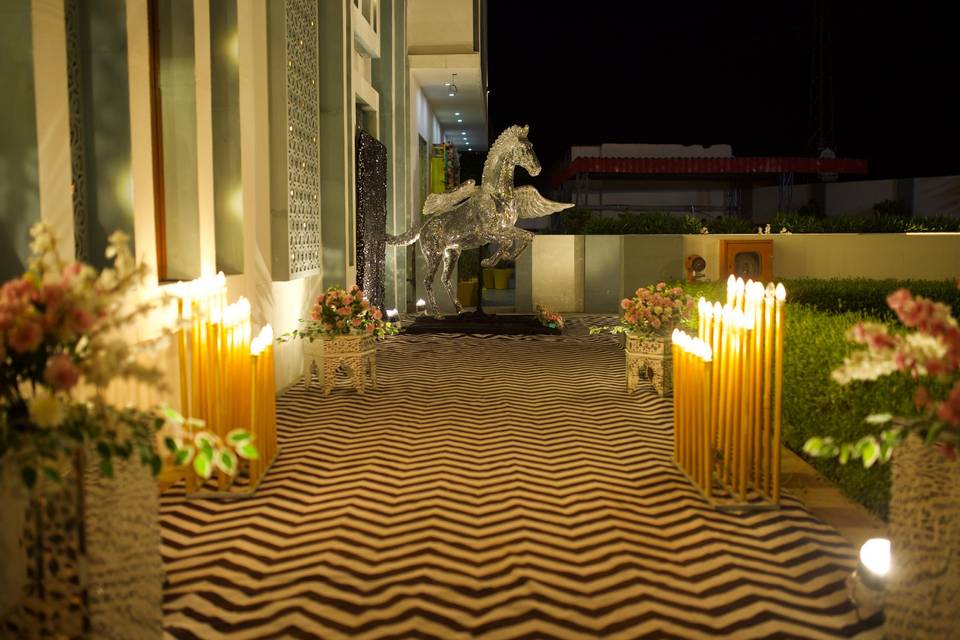 Entrance decor