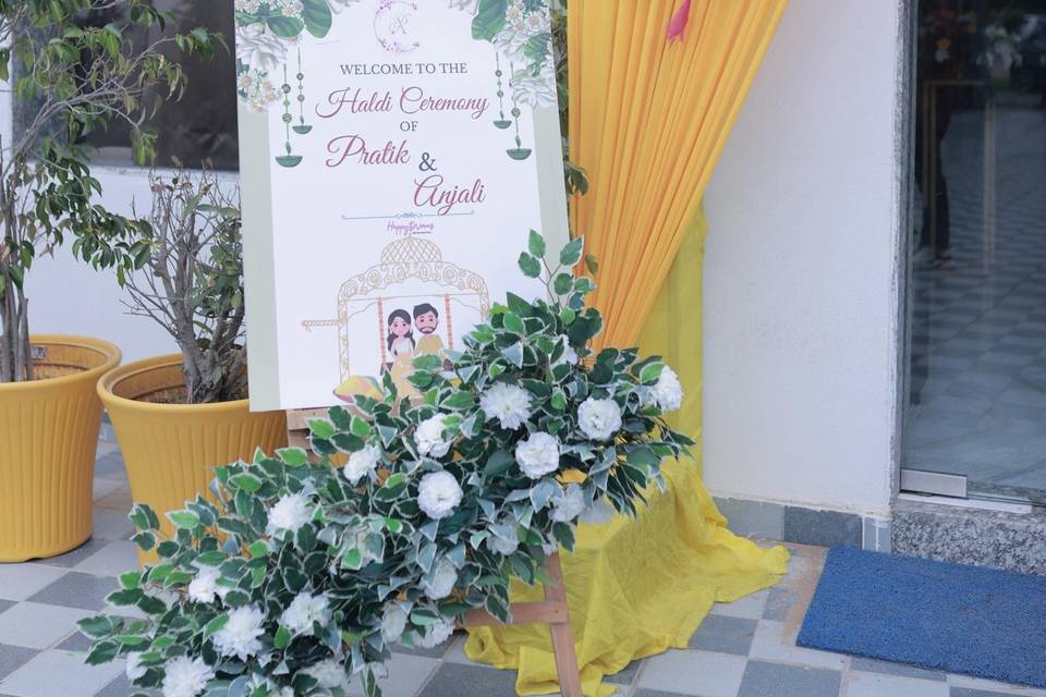 Entrance decor