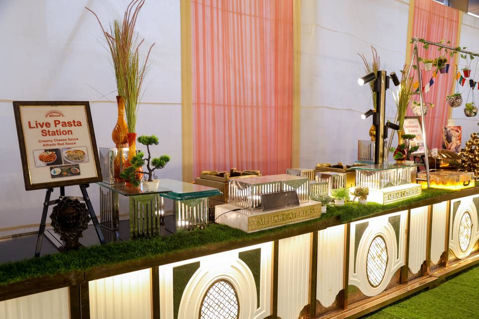 Pasta station