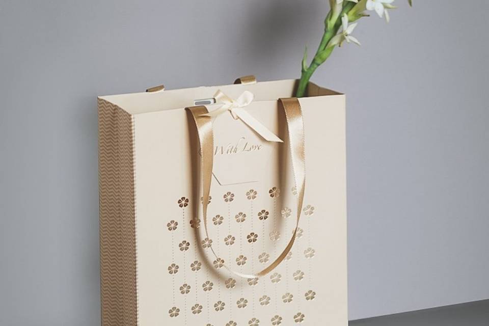 Beige Gift Bags