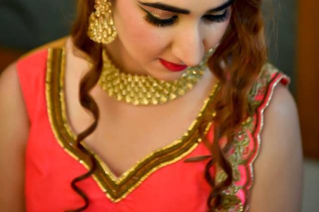 Bridal makeup