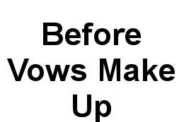 Before Vows Make Up Logo