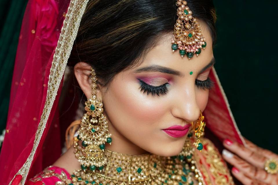 Bridal makeup