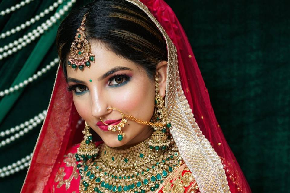 Bridal makeup