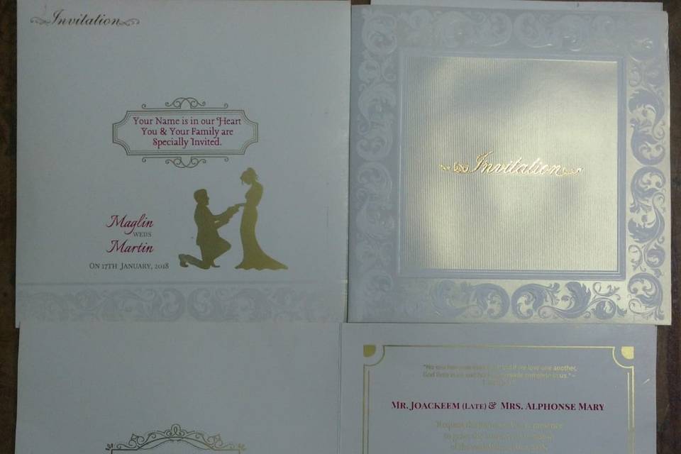 Wedding invitation