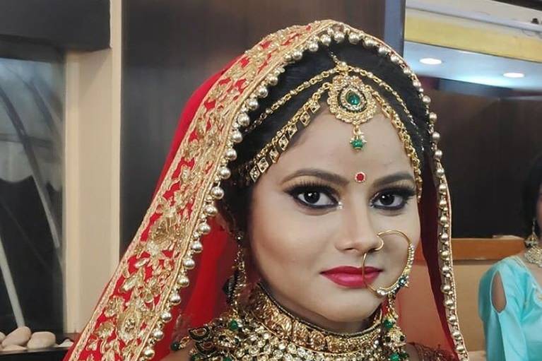 Bridal makeup