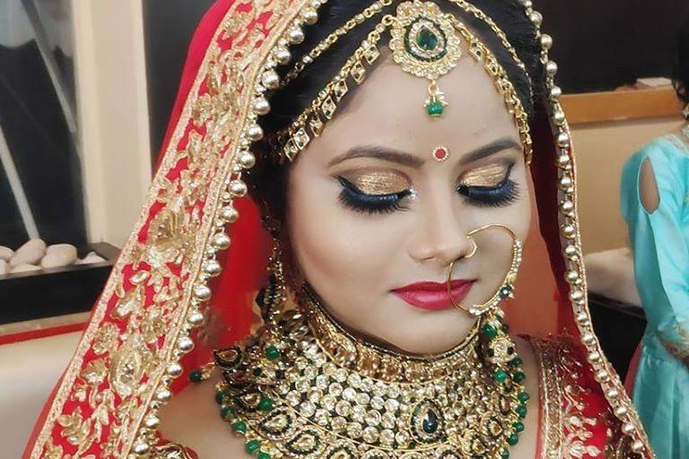 Bridal makeup