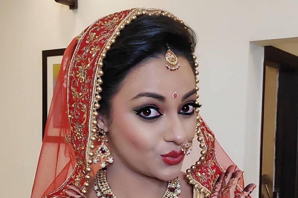 Bridal makeup