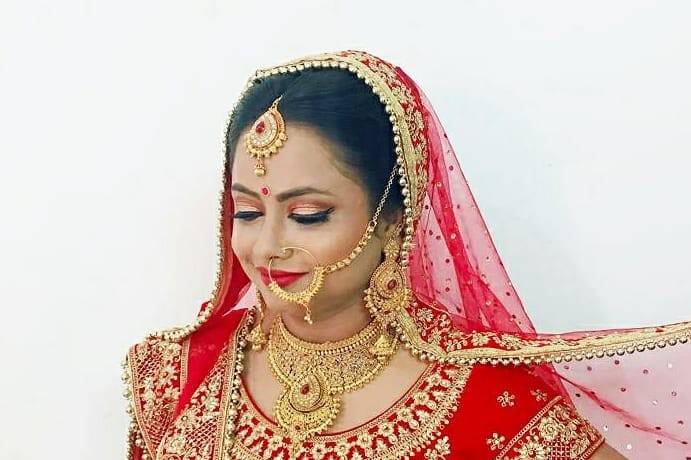 Bridal makeup