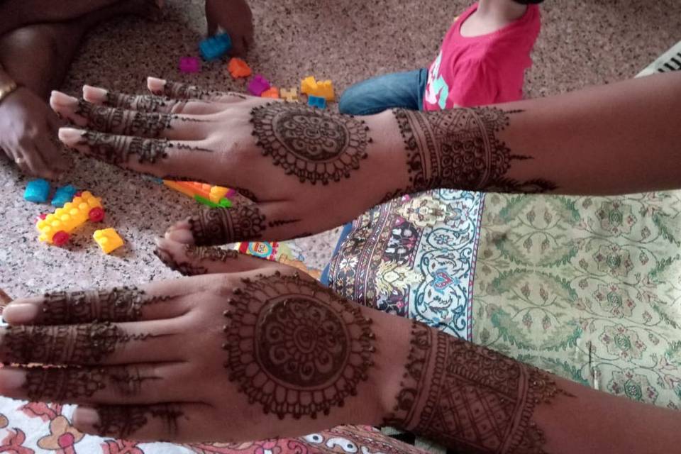 Naaz Mehendi, Bangalore