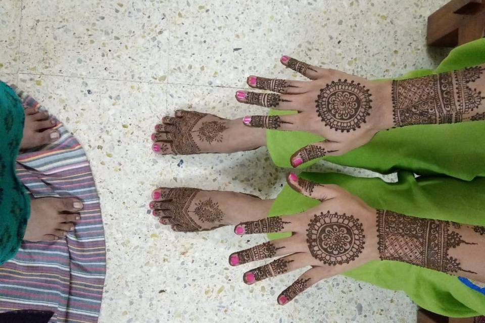 Naaz Mehendi, Bangalore