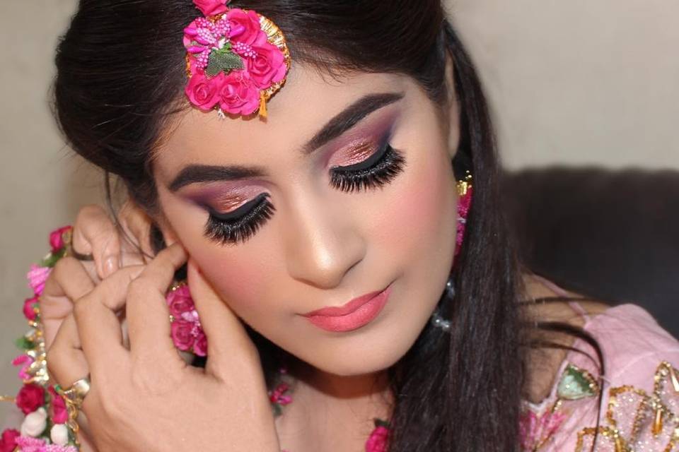 Bridal makeup