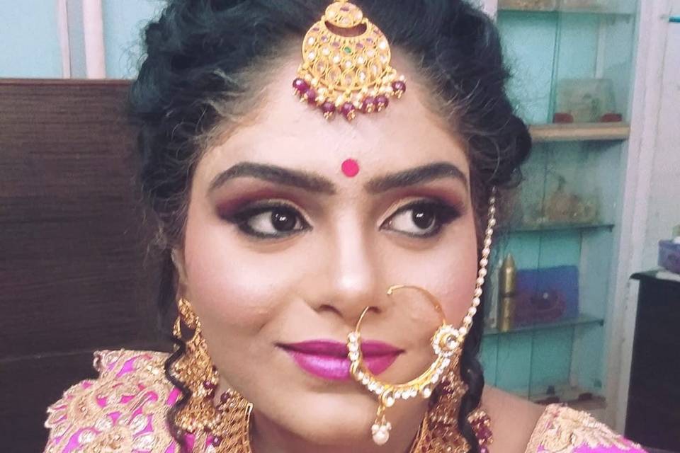 Bridal makeup