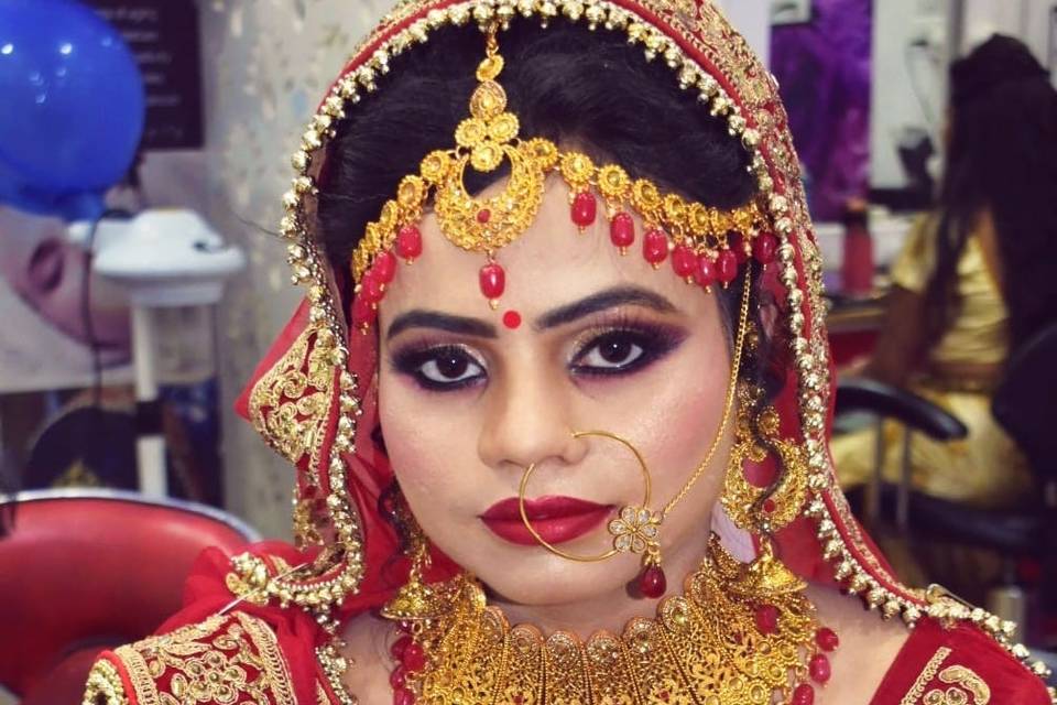 Bridal makeup