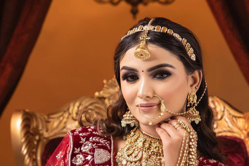 Bridal makeup