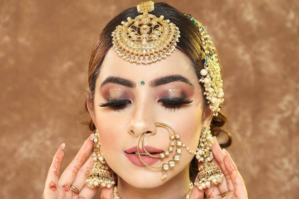 Bridal makeup