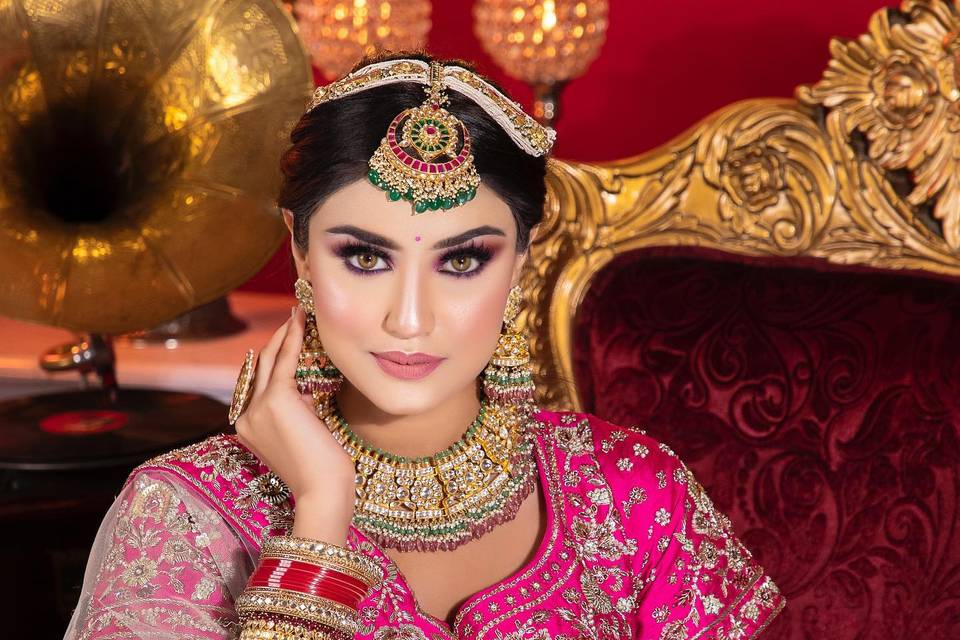 Bridal makeup