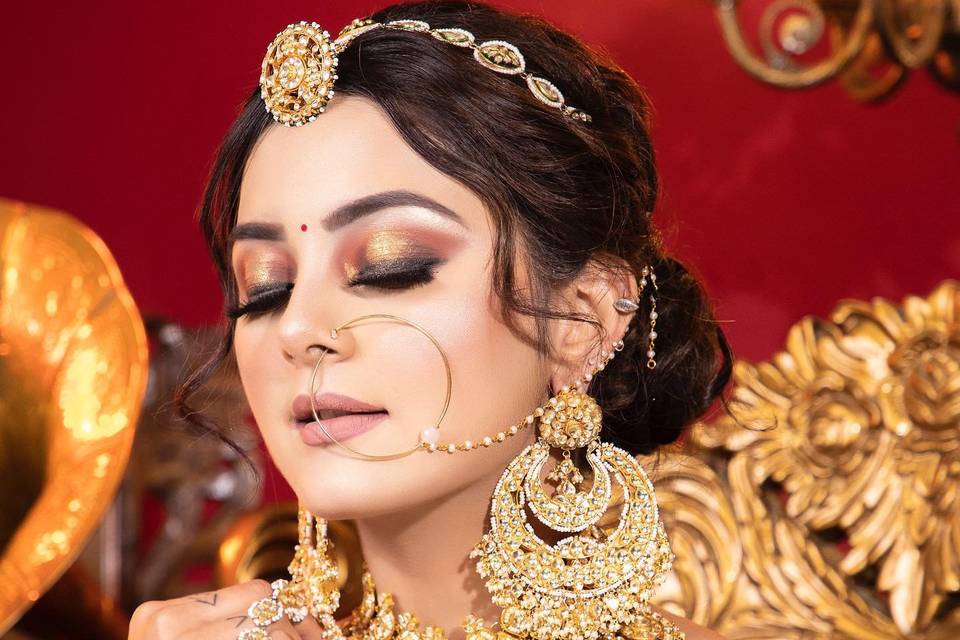 Bridal makeup