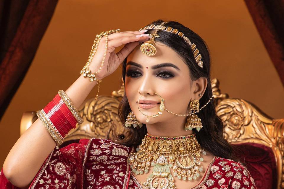 Bridal makeup