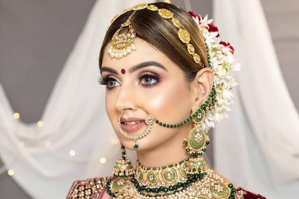 Bridal makeup