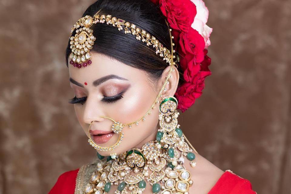 Bridal makeup