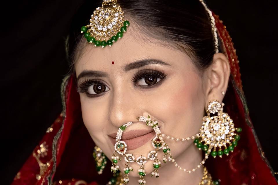 Bridal makeup