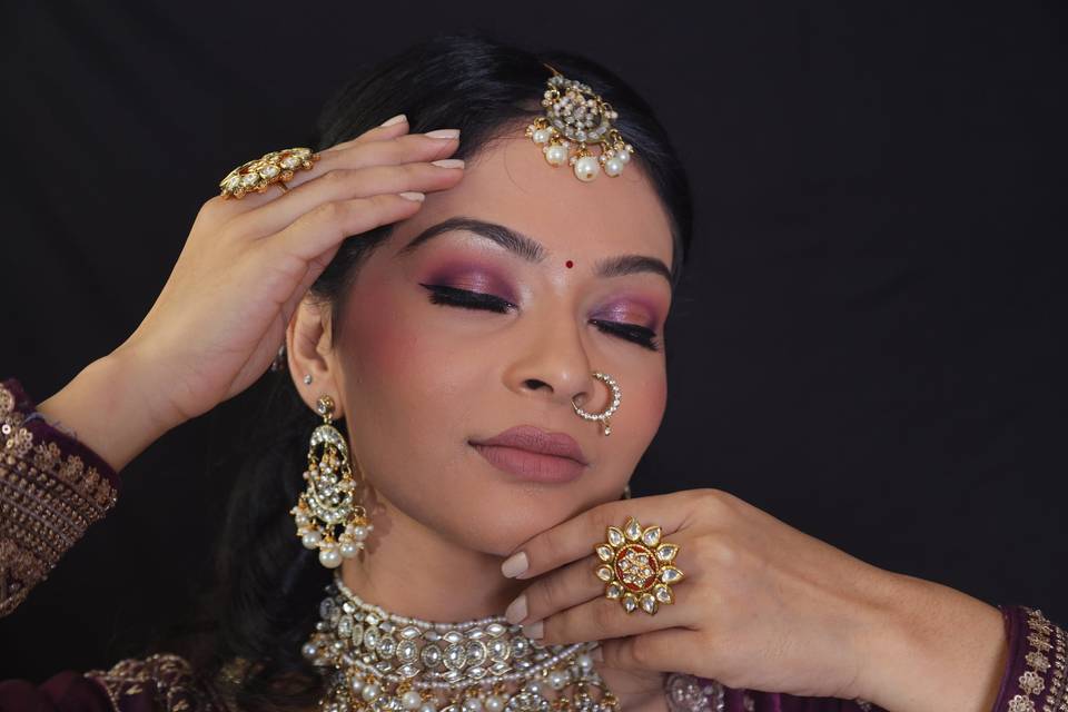 Bridal makeup