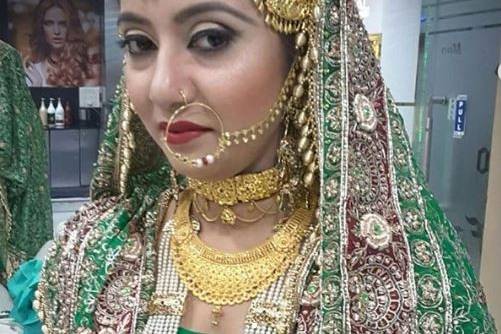 Bridal makeup