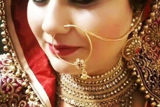 Bridal makeup