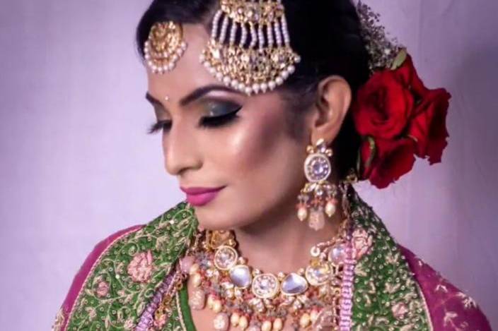 Bridal makeup