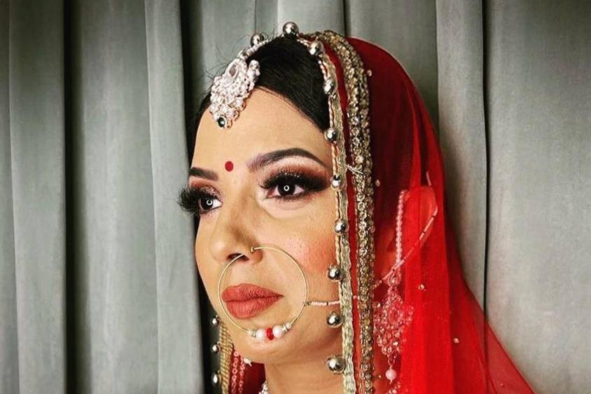 Bridal makeup