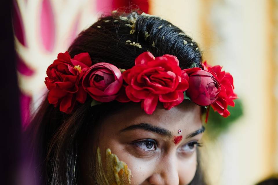 Bride Haldi