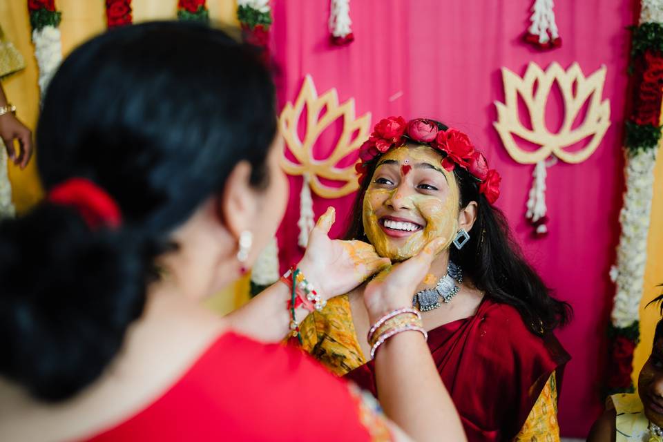 Bride Haldi