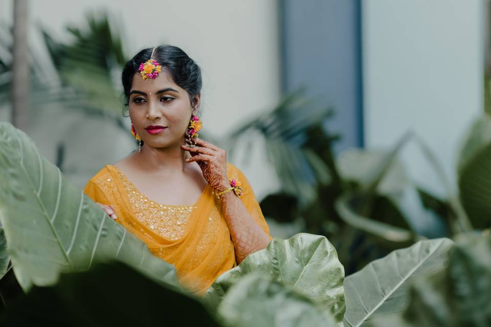 Bride Haldi