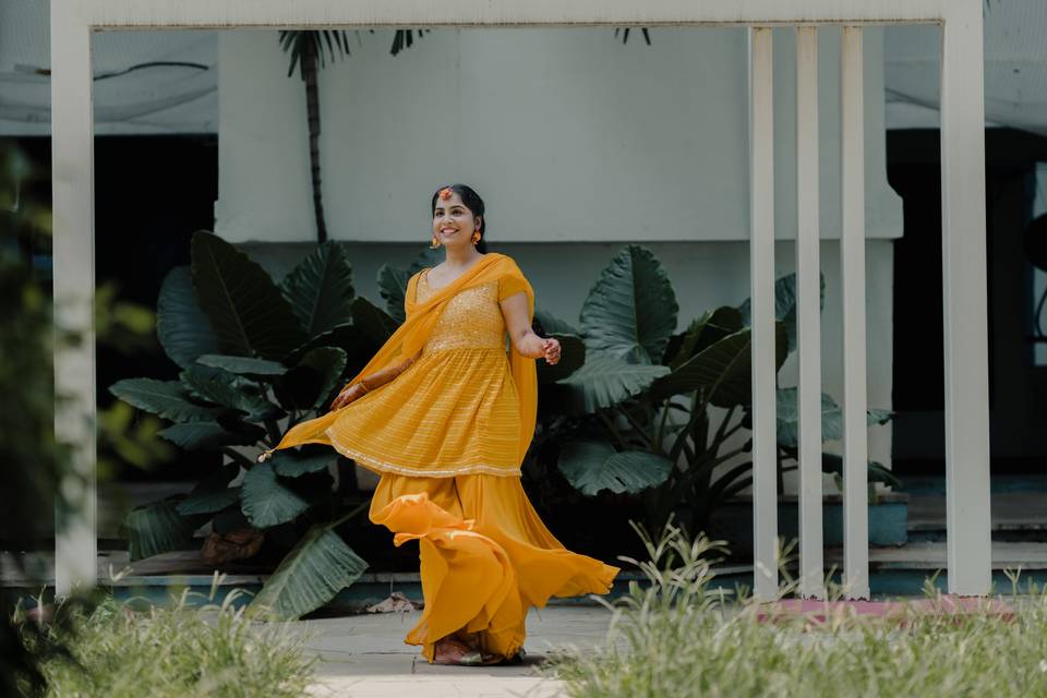 Bride Haldi