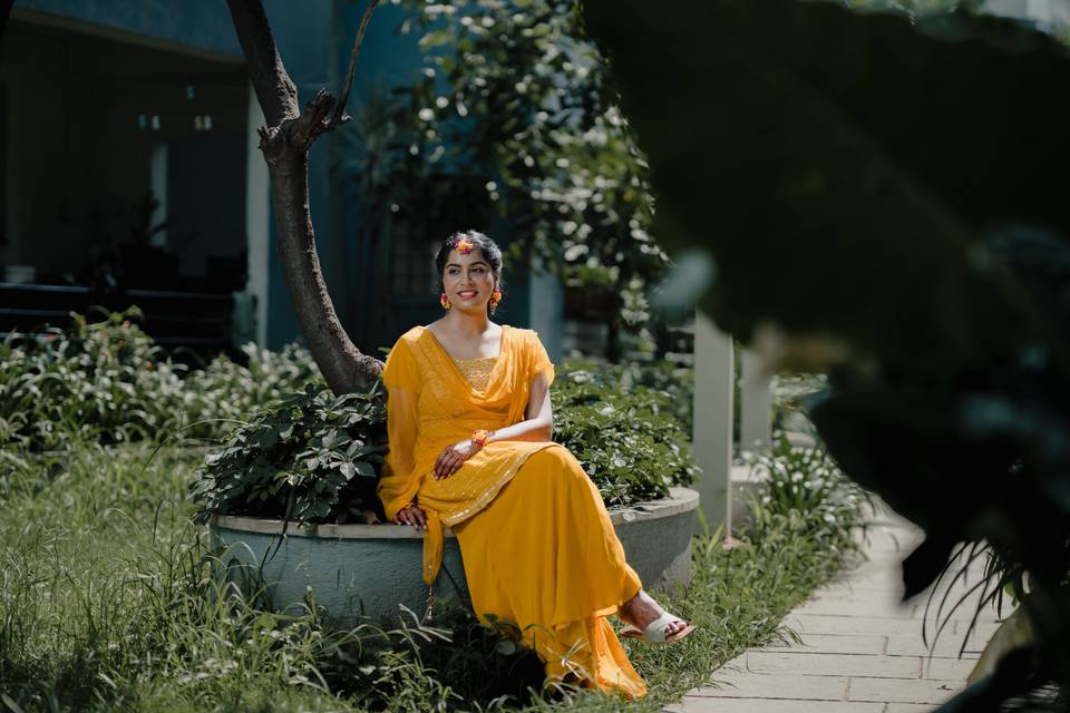 Bride Haldi